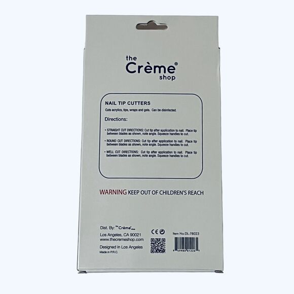 The Creme Shop Acrylic Nail Clippers Cutter Tip Trimmer Art Manicure Fake Nails - Picture 3 of 6